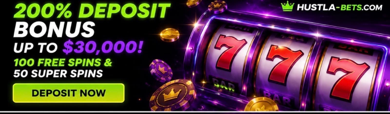 200% Deposit Bonus up to $30,000